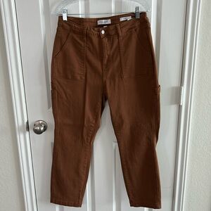 Brown painter pant jeans Judy Blue